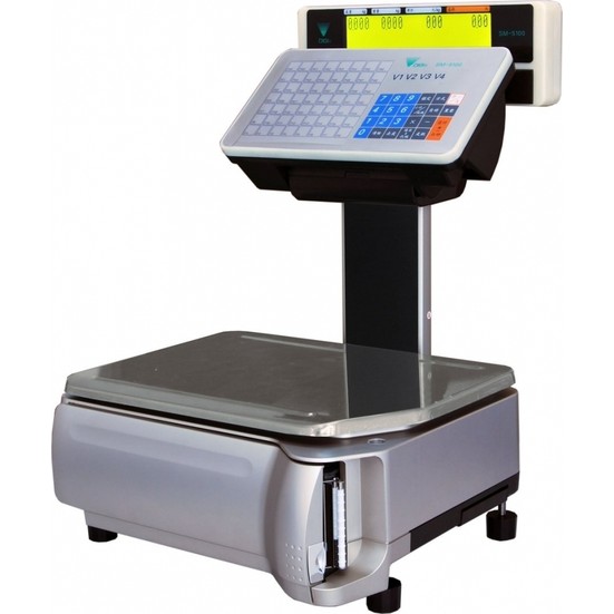 Digi SM 5100 EV Boyunlu Label Printing Scales 