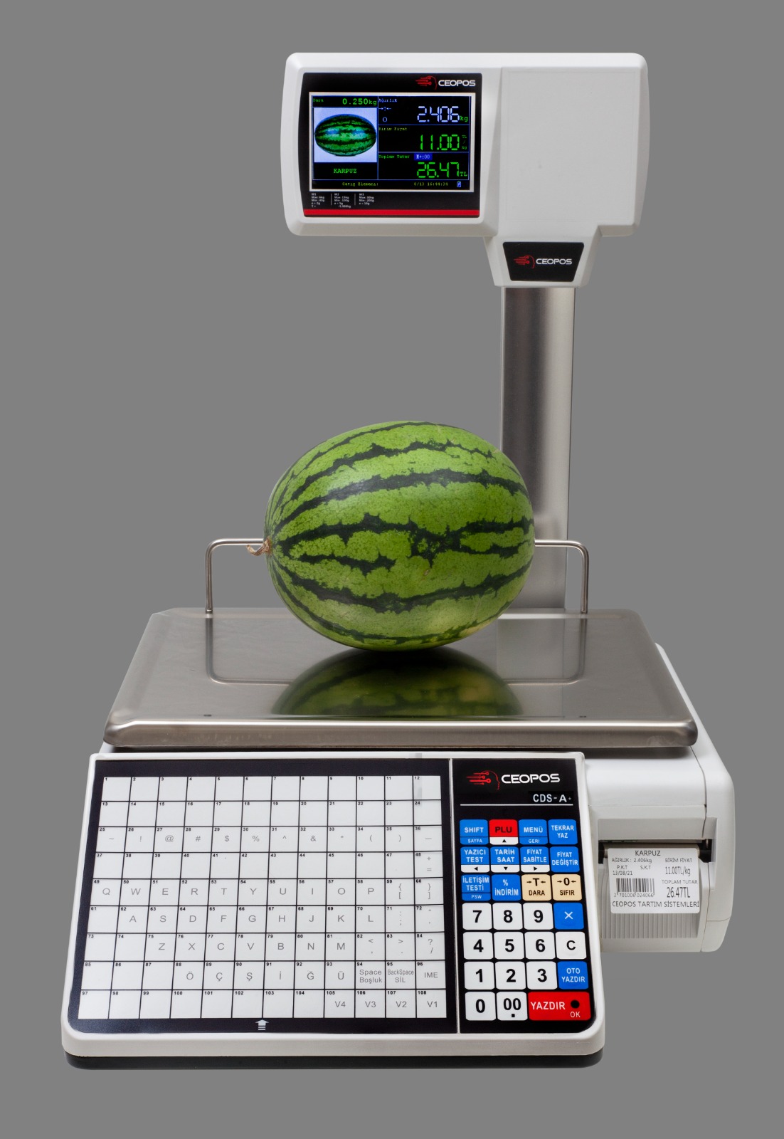 CEOPOS CDS-A+ Label Printing Scales (30 kg)