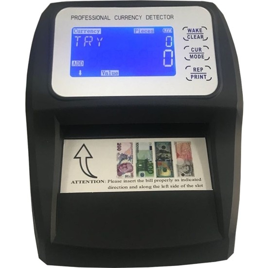 Premium ART-100 Counterfeit Bill Detector (TL, EUR)